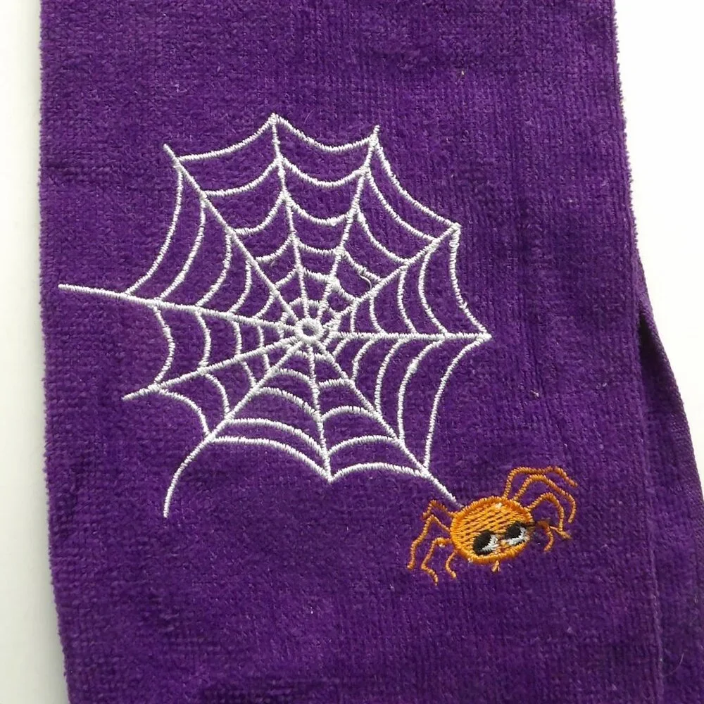Bundle of 4 Halloween Themed Hand Towels Dish Towels NWT Good Witch Ghost